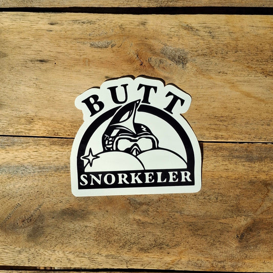 ButtSnorkeler Sticker